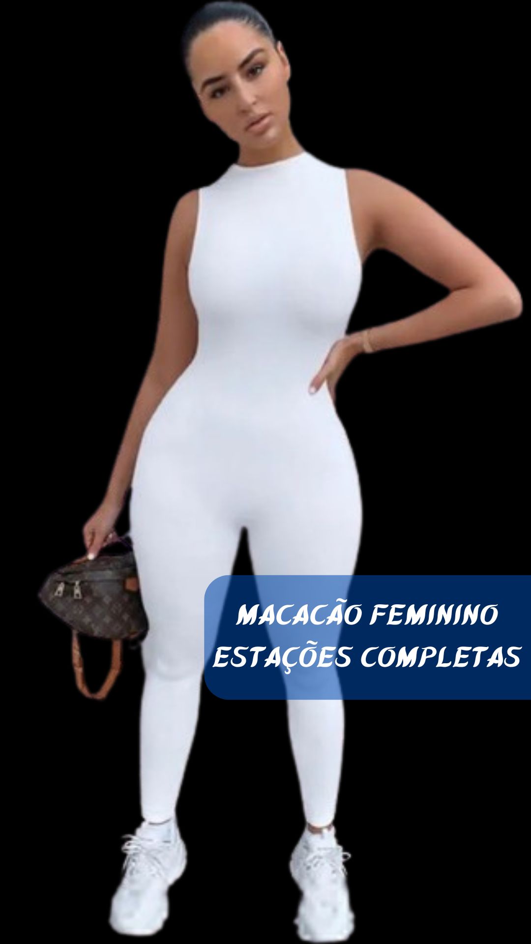 macacão feminino estações completas